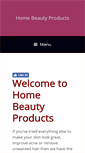 Mobile Screenshot of homebeautyproducts.co.uk